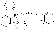 [(2E,4E)-3-甲基-5-(2,6,6-三甲基-1-環(huán)己烯-1-基)-2,4-戊二乙烯]三苯基氯化膦結(jié)構(gòu)式_53282-28-3結(jié)構(gòu)式