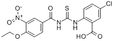 5-Chloro-2-[[[(4-ethoxy-3-nitrobenzoyl)amino]thioxomethyl ]amino]-benzoic acid Structure,532940-41-3Structure