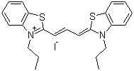 3,3-Dipropylthiacarbocyanine iodide Structure,53336-12-2Structure