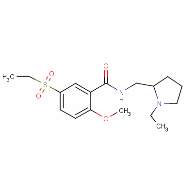 舒托必利結(jié)構(gòu)式_53583-79-2結(jié)構(gòu)式