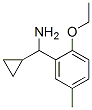Benzenemethanamine,alpha-cyclopropyl-2-ethoxy-5-methyl-(9ci)Structure,535926-40-0Structure Benzenemethanamine,alpha-cyclopropyl-2-ethoxy-5-methyl-(9ci) Structure,535926-40-0Structure