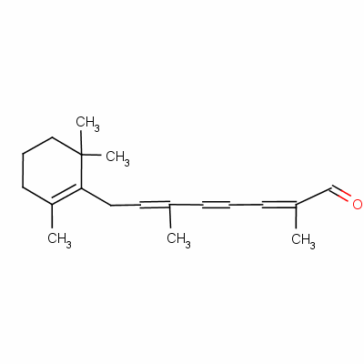 2,6-Dimethyl-8-(2,6,6-trimethyl-1-cyclohexen-1-yl)octa-2,4,6-trienal Structure,53892-71-0Structure