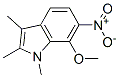 7-Methoxy-1,2,3-trimethyl-6-nitro-1h-indole Structure,53918-88-0Structure