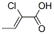 (Z)-2-chloro-2-butenoic acid Structure,53993-41-2Structure