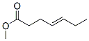 (E)-4-heptenoic acid methyl ester Structure,54004-29-4Structure