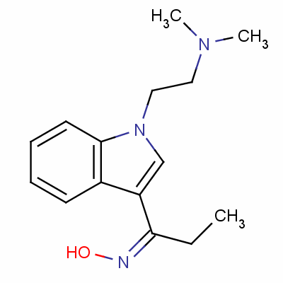 乙肟吲哚結構式_54063-37-5結構式