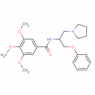 苯咯酰胺結構式_54063-41-1結構式