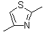 2,4-Dimethylthiazole Structure,541-58-2Structure