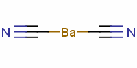 Barium cyanide Structure,542-62-1Structure