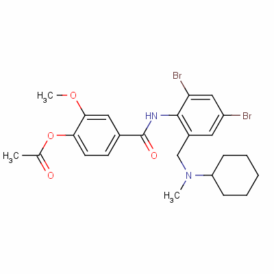 溴凡克新結構式_54340-61-3結構式