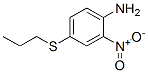 2-Nitro-4-(propylthio)aniline Structure,54393-89-4Structure