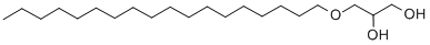 Batyl alcohol Structure,544-62-7Structure