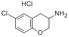 6-Chloro-chroman-3-ylaminehydrochloride Structure,54444-99-4Structure