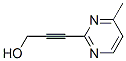 3-(4-Methyl-2-pyrimidinyl)-2-propyn-1-ol Structure,545421-86-1Structure