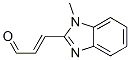 2-Propenal ,3-(1-methyl-1h-benzimidazol-2-yl)-,(2e)-(9ci) Structure,545424-53-1Structure