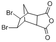 5,6-Dibromohexahydro-4,7-methano-2-benzofuran-1,3-dione Structure,5455-81-2Structure