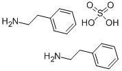 苯乙胺硫酸結構式_5471-08-9結構式