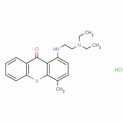 鹽酸硫蒽酮結構式_548-57-2結構式