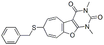 (9ci)-1,7-二氫-1,3-二甲基-7-[(苯基甲基)硫代]-2H-環(huán)庚并[4,5]呋喃并[2,3-d]嘧啶-2,4(3h)-二酮結(jié)構(gòu)式_548475-64-5結(jié)構(gòu)式