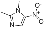 1,2-Dimethyl-5-nitroimidazole Structure,551-92-8Structure