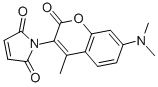 1H-pyrrole-2,5-dione, 1-[7-(dimethylamino)-4-methyl-2-oxo-2h-1-benzopyran-3-yl]- Structure,55145-14-7Structure