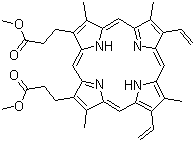 Protoporphyrin Dimetyhyl Ester Structure,5522-66-7Structure