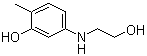 5-[(2-Hydroxyethyl)amino]-o-cresol Structure,55302-96-0Structure