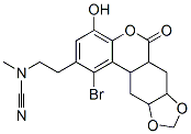 N-[2-(1-溴-6a,7,7a,10a,11,11a-六氫-4-羥基-6-氧代-6H-[1,3]苯并二氧代[5,6-c][1]苯并吡喃-2-基)乙基]-n-甲基氨腈結(jié)構(gòu)式_55401-69-9結(jié)構(gòu)式