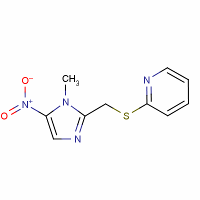 吡硝唑結(jié)構(gòu)式_55432-15-0結(jié)構(gòu)式