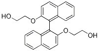 2, 2’-[[1, 1’-Binaphthalene]-2, 2’-diylbis(oxy) ] bis-ethanol Structure,55441-95-7Structure