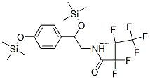 2,2,3,3,4,4,4-Hepta氟-n-[2-(三甲基甲硅烷基氧基)-2-[4-(三甲基甲硅烷基氧基)苯基]乙基]丁酰胺結構式_55471-01-7結構式