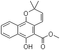 大葉茜草素結構式_55481-88-4結構式