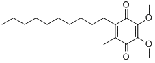 2,3-Dimethoxy-5-methyl--6-decyl-1,4-benzoquinone Structure,55486-00-5Structure