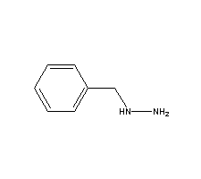 芐基肼結(jié)構(gòu)式_555-96-4結(jié)構(gòu)式