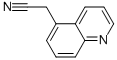 2-(喹啉-5-基)乙腈結(jié)構(gòu)式_555155-04-9結(jié)構(gòu)式