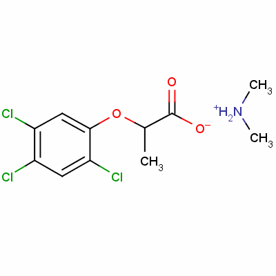 Dimethylammonium 2-(2,4,5-trichlorophenoxy)propionate Structure,55617-85-1Structure