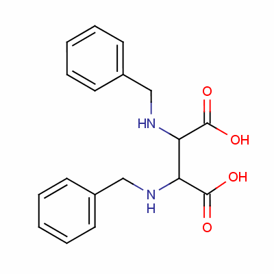 Meso-2,3-bis(benzylamino)succinic acid Structure,55645-40-4Structure