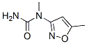 (9CI)-n-甲基-n-(5-甲基-3-異噁唑基)-脲結(jié)構(gòu)式_55807-48-2結(jié)構(gòu)式