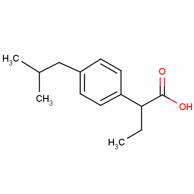 2-(4-Isobutylphenyl)butanoic acid Structure,55837-18-8Structure