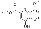 Ethyl 4-hydroxy-8-methoxyquinaldate Structure,55895-59-5Structure