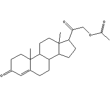 Deoxycorticosterone acetate Structure,56-47-3Structure