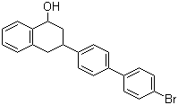 3-(4-Bromo[1,1-biphenyl]-4-yl)-1,2,3,4-tetrahydro-1-naphthalenol Structure,56181-82-9Structure