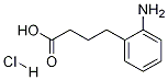 4-(2-Aminophenyl)butanoic acid hydrochloride Structure,56182-28-6Structure