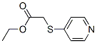 Ethyl (4-pyridinylsulfanyl)acetate Structure,56201-90-2Structure