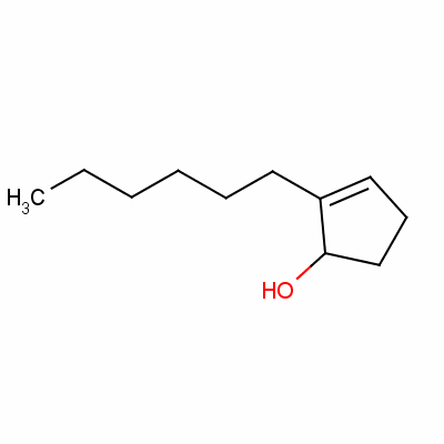 2-Hexylcyclopent-2-en-1-ol Structure,56239-91-9Structure