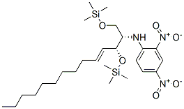 N-(2,4-二硝基苯基)-2,2,8,8-四甲基-4-[(1E)-1-十一碳烯-1-基]-3,7-二氧雜-2,8-二硅雜壬烷-5-胺結(jié)構(gòu)式_56272-05-0結(jié)構(gòu)式