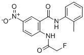 Benzamide, 2-[(2-fluoroacetyl)amino]-N-(2-methylphenyl)-5-nitro- Structure,56287-72-0Structure