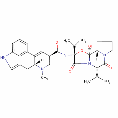 麥角考寧結構式_564-36-3結構式