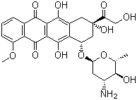 表阿霉素結(jié)構(gòu)式_56420-45-2結(jié)構(gòu)式