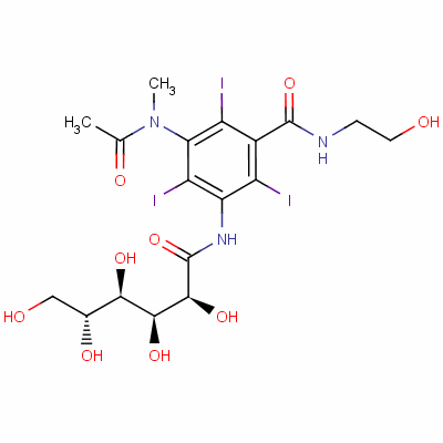 碘葡苯胺結(jié)構(gòu)式_56562-79-9結(jié)構(gòu)式